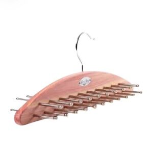 WOODLORE Cedarwood  men’s Neck tie hanging organizer storage space